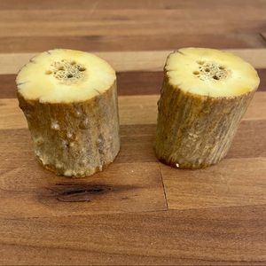 Vintage Tree Stump Ceramic Salt & Pepper Shakers
